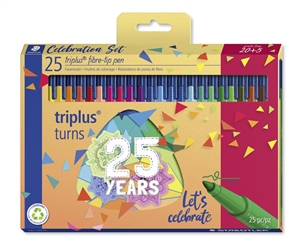 Staedtler Fiberpen Triplus Color 1,0 25 Jahre, sortiert (20+5)